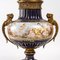 Jarrón de porcelana y bronce dorado, siglo XIX, Imagen 10