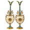 19th Century Enamelled Bronze Decorative Objects, Set of 2 1