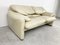 Leather Maralunga Sofa attributed to Vico Magistretti for Cassina, 1980s, Image 7