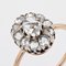 Pompadour Ring aus 18 Karat Gelbgold & Diamanten, 19. Jh. 8