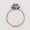 19th Century 18 Karat Yellow Gold & Diamond Pompadour Ring 11