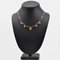 Art Nouveau 18 Karat French Pearl Yellow Gold Drapery Necklace, 1890s, Image 6