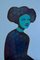 Ramona Nordal, Delphinium, 2022, Acrylic on Canvas 1