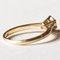 Vintage 18k Gold Diamond Daisy Ring, 1970s, Image 6