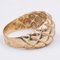 Vintage Ring aus 9 Karat Gelbgold, 1950er 4