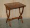 Wood Table with Woodland Scene by Emile Gallé 2