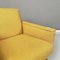 Mid-Century Modern Italian Armchairs in Yellow Fabric & Wood, 1960s, Set of 2 8