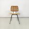 Moderne italienische Mid-Century Stühle aus Korbgeflecht & schwarzem Metall, 1960er, 6 . Set 9