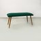 Banc Mid-Century en Tissu Vert, 1960s 11