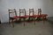 Danish Modern Teak Chairs, 1960s, Set of 4 1