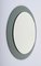 Italian Round Mirror with Double Frame in Crystal Art Glass by Franz Sartori, 1960s 8