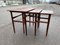 Danish Mid-Century Modern Rosewood Nesting Tables from the 1960s, 1962, Image 2