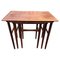 Danish Mid-Century Modern Rosewood Nesting Tables from the 1960s, 1962 1
