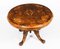 19th Century Burr Walnut Oval Coffee Table 10