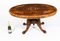 19th Century Burr Walnut Oval Coffee Table, Image 17