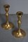 19th Century French Brass Candlesticks, Set of 2 3