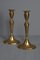 19th Century French Brass Candlesticks, Set of 2 1