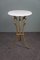 19th Century Side Table with Marble Leaves 2