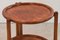 Danish Kvosted Side Table with Separate Trays 4
