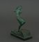 Woman with a Wave Sculpture in Spelter by Raymonde Guerbe, 1930s 6