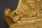 Orologio a pendolo in bronzo dorato, restaurato, Immagine 11
