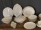Limoges White and Gold Porcelain Service by Lafarge & Cie, Set of 81, Image 3