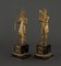 Restaurierungsfiguren aus vergoldeter Bronze, 2 Set 1