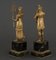 Restoration Gilded Bronze Figurines, Set of 2 3