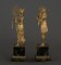 Restaurierungsfiguren aus vergoldeter Bronze, 2 Set 2