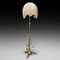Late 19th Century Arts and Crafts Adjustable Brass Standard Lamp, 1890s 1