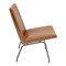 CH401 Airport Chair in Ainiline Leather by Hans J. Wegner 2