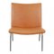 CH401 Airport Chair in Ainiline Leather by Hans J. Wegner 4