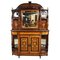 Victorian Rosewood and Marquetry Mirror Back Sideboard, 1890s, Image 1