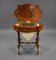 Victorian Burr Walnut Desk, 1860s 11