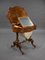 Victorian Burr Walnut Desk, 1860s 3