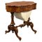 Victorian Burr Walnut Desk, 1860s 1