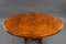 Victorian Burr Walnut Inlaid Oval Coffee Table, 1880s 4