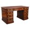 Victorian Mahogany Pedestal Desk, 1870s, Image 1