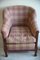 Edwardian Tartan Upholstered Armchair, Image 7