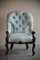 Victorian Upholstered Rosewood Armchair 1