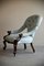 Victorian Upholstered Rosewood Armchair, Image 5