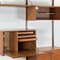 Danish Wall Unit System in Teak by Aef Møbler, 1960s, Set of 7 5