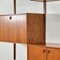 Danish Wall Unit System in Teak by Aef Møbler, 1960s, Set of 7, Image 14
