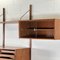 Danish Wall Unit System in Teak by Aef Møbler, 1960s, Set of 7, Image 15