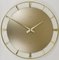 Large Brass Wall Clock from Junghans, Germany, 1950s 8