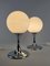 Space Age Table Lamps attributed to E. R. Nele for Temde, Switzerland, 1970s, Set of 2 6