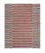 Turkish Organic Striped Kilim Rug, Image 1