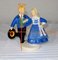 Figura Pareja de jóvenes bailarines de loza de R. Micheau-Vernez para Henriot Quimper, mediados del siglo XX, Imagen 12