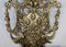 Mid-19th Century Napoleon III 3-Branch Gilt Bronze Candle Sconces, Set of 2 13