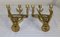 Candelabros Imperio de bronce dorado de principios del siglo XIX. Juego de 2, Imagen 12